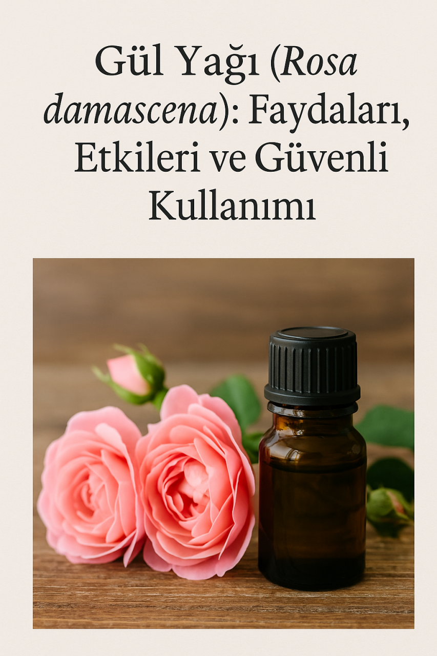 Gül Yağı (Rosa damascena): Faydaları, Etkileri ve Güvenli Kullanımı
