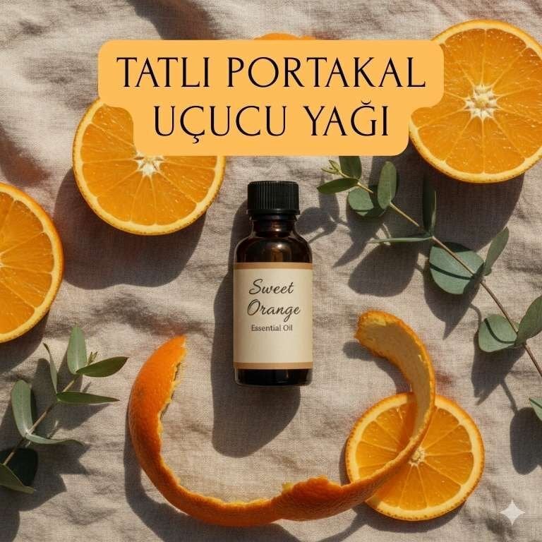 Portakal Uçucu Yağı (Citrus sinensis): Faydaları, Etkileri ve Güvenli Kullanımı