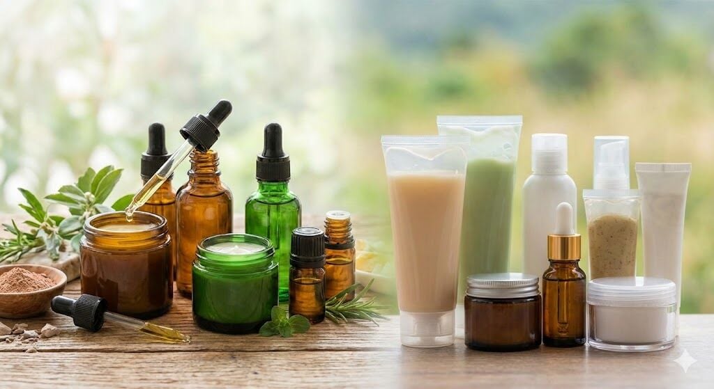 Doğal Kozmetik İçin En Sağlıklı Ambalaj Hangisi? Cam mı Plastik mi?