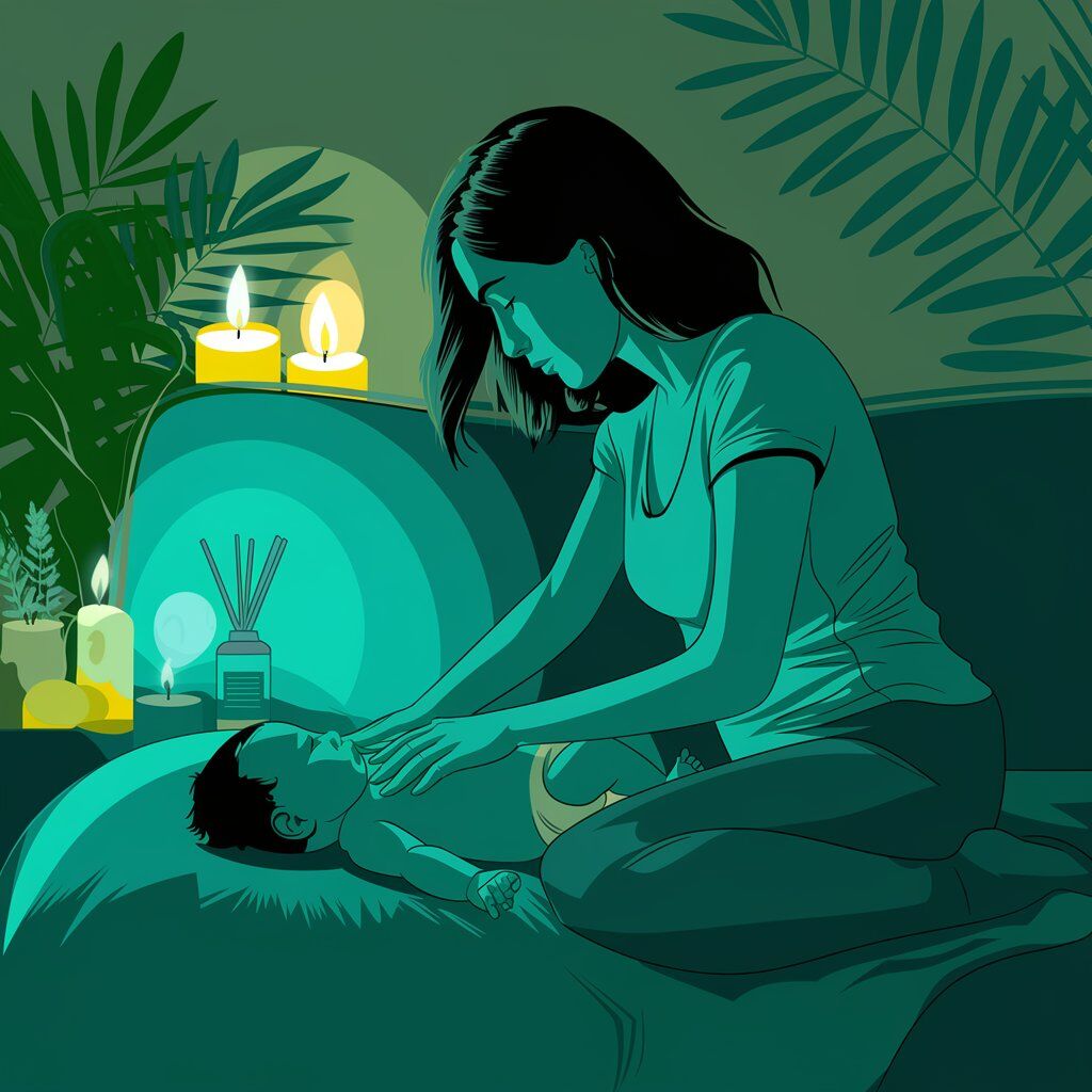 Bebeklerde Kolik ve Gaz Problemi İçin Aromaterapi Yağları Kullanımı