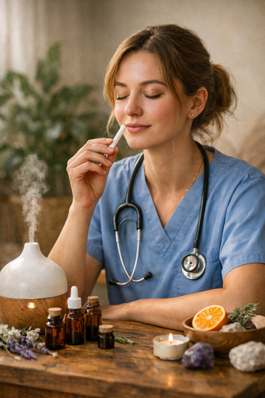 Stres Altındaki Sağlık Çalışanları İçin Aromaterapi: Bilim Ne Diyor?