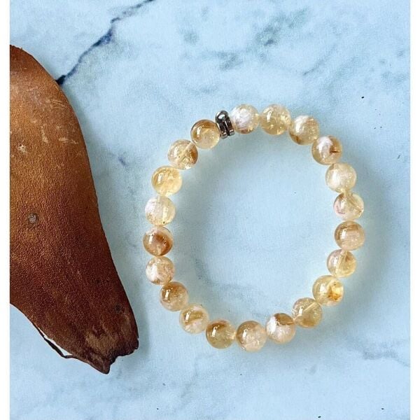 Çakra Bilekliği Sitrin