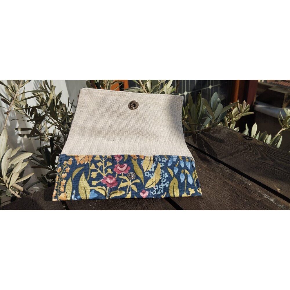 Organizer Uçucu Yağ Çantası Çiçek Desenli