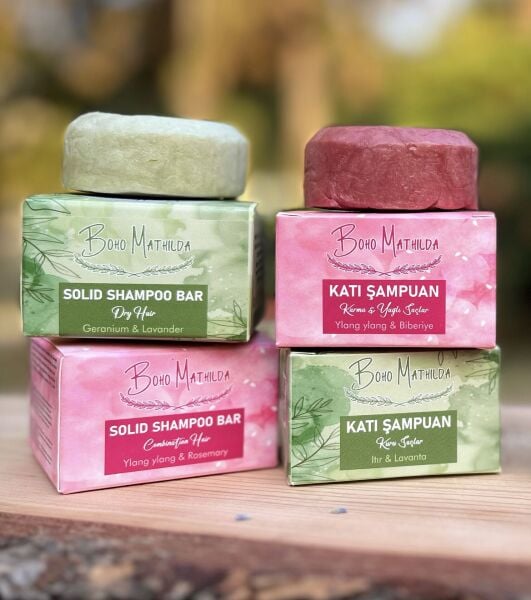 Katı şampuan Kuru Saçlar