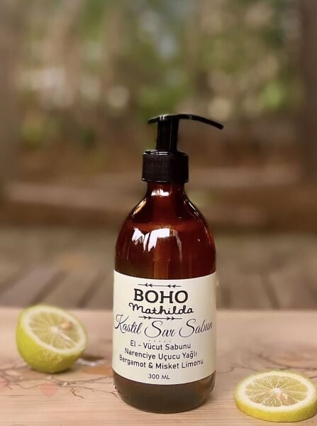 Sıvı Kastil Sabun Narenciye Yağlı