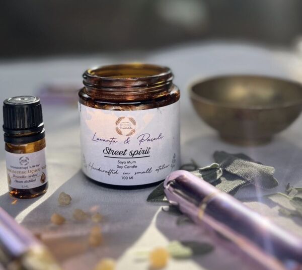 Lavanta & Paçuli Soya Mum