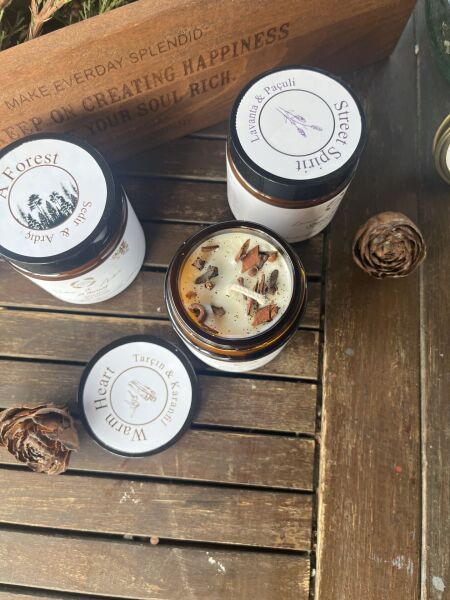 Tarçın & Karanfil Soya Mum