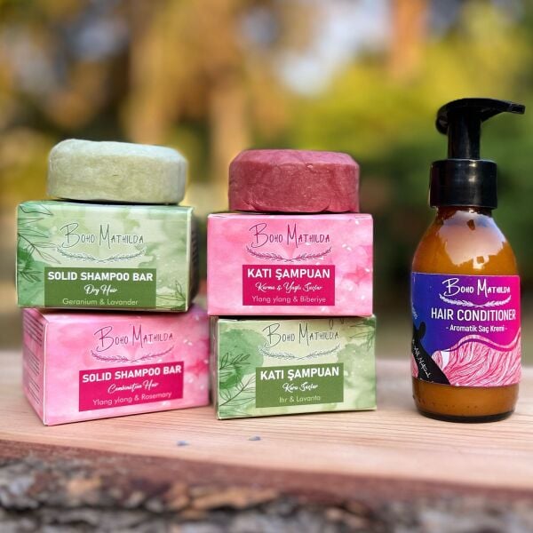 Katı Şampuan & Saç Kremi Seti